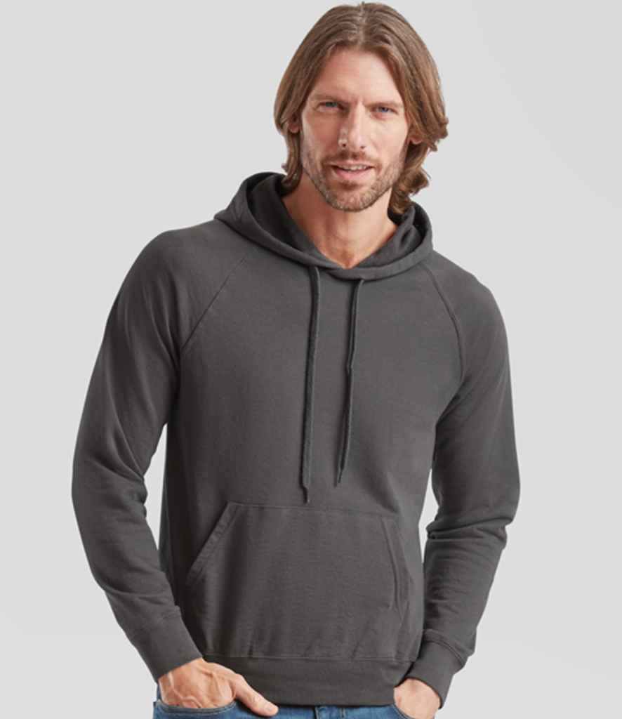 Fruit of the loom grey hoodie hotsell